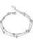 By Dilek Çetin Acessorry Silver Kaplama Mini Toplu Halhal 2