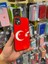 iphone 12 Uyumlu Bayrak Desenli Cam Kılıf 2