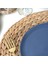 Mat Mavi Sardes Pasta Tabağı 22 cm 6 Adet 399 3