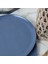 Mat Mavi Sardes Pasta Tabağı 22 cm 6 Adet 399 4
