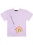 Kız Çocuk Mor Tshirt Baskılı- Wear 1
