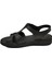 242252Z Ortopedik Comfort Taban Cırtlı Kadın Sandalet Ayakkabı 2