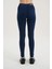 Janie Yüksek Bel Koyu Mavi Cepsiz Jegging Jean Pantolon C 4520-044 4