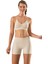 Dikişsiz Iz Yapmaz Lazer Seamless Kadın Toparlayıcı Kısa Paçalı Boxer Korse Ten 2