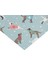 Köpek Desenli Mavi Bandana 3