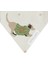 Köpek Desenli Bej Bandana 5