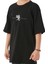 Erkek Çocuk /kız Çocuk Uchiha Anime Karakterli Çift Taraf Baskılı Siyah Renk T-Shirt 1