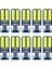 10 Adet T10 LED 24 Ledli Mini Yassı Park Plaka Tavan Bagaj Ledi 1