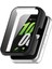 Samsung Galaxy Fit3 ile Uyumlu Ekran Koruyucu Temperli Cam ve Kasa Koruyucu Kılıf Sert Pc 1