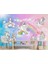 Unicorn Gökkuşağı Desen Duvar Kağıdı 2