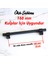 Hisar 160 mm Siyah Kulp Mobilya Mutfak Dolap Çekmece Dolabı Kapak Kulbu Kulpları Kulbu Metal 16 mm 3