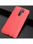 Xiaomi Redmi Note 8 Pro Kılıf Niss Deri Desenli Silikon 1