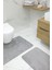 2'li Kaydırmaz Peluş Banyo Paspası Banyo Klozet Takımı Klozet Paspas Takımı 1
