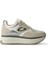 Beyaz - Bej Kadın Deri SNEAKERG03G100021 1