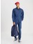 Regular Fit Koyu Lacivert Erkek Denim Gömlek L241513401 Uzun Kollu Jean Gömlek 2