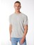 Gmg Fırenze Bisiklet Yaka Slim Fit Gri Erkek Kazak GU24MSS04001 1