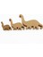 Ahşap Dinazor Figürü 3 Lü Takım 15CM 10CM 6cm Ahşap Boyama Ürünü.boyama Etkinliği.okul Öncesi 3