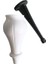 Tombul Beyaz 18CM Plastik Ayak Mobilya Masa ve Dolap Ayağı(Beyaz 18CM) 2