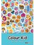 Colour Kid 800 14 Sayfa Eğlenceli Çıkartma - Planner ve Gift Stickers 2