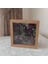20X20X5 cm Ledli Bambu Anı Çerçevesi! Yeni Moda Çiçek Anı Çerçevesi! 2