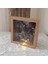 20X20X5 cm Ledli Bambu Anı Çerçevesi! Yeni Moda Çiçek Anı Çerçevesi! 4