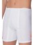 Beyaz Klasik Pamuklu Boxer 0017 2
