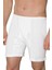 Beyaz Klasik Pamuklu Boxer 0017 5