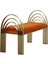 Giza Gold Metal Bench 2