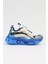 ® Ithal Beyaz Mavi Çocuk Bağcık Mekanizmalı Spor Ayakkabı BNI-10017 1
