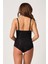 Siyah Emay 2932 Double Karın Agraf Destekli Slip Lazer Korse 2