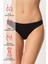Siyah Emay 2802 Yapıştırma Lazer Kesim String Külot 4