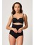 Siyah Emay 2708 Lazer Yüksek Bel Kesim Slip Korse 1