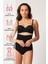 Siyah Emay 2708 Lazer Yüksek Bel Kesim Slip Korse 4