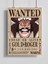 One Piece Gol D Rogerr Wanted Posteri - Çerçevesiz Parlak Fotoğraf Kağıdı 1