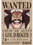 One Piece Gol D Rogerr Wanted Posteri - Çerçevesiz Parlak Fotoğraf Kağıdı 2