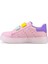 Royzo Cırtlı Işıklı Kız Çocuk Spor Ayakkabı Pudra - Mor 4