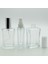 Parfüm Şişesi 50 ml (10 Adet) Şeffaf Kapaklı Içbükey Boş Şişe 3