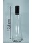 Boş Parfüm Şişesi 100 ml (3 Adet) Siyah Kapak Plastik Valf Eyfel Boş Şişe 1