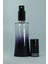Parfüm Şişesi 50 ml (2 Adet) Siyah Ieyfel Siyah Metal Valf ve Kapak Boş Şişe 3