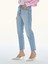 Ronna x Yüksek Bel Dar Paça Slim Jean Pantolon 4