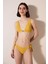 Amar Brazilian Dokulu Sarı Bikini Altı 4