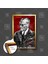 Mustafa Kemal Atatürk Imzası Beşiktaş Çerçeveli Dikey Kanvas Tablo 1