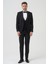 Phoenix D2406 Slim Fit 6 Drop Likralı Damatlık Takım Elbise Siyah 1