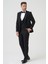 Phoenix D2406 Slim Fit 6 Drop Likralı Damatlık Takım Elbise Siyah 2