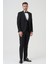 Phoenix D2406 Slim Fit 6 Drop Likralı Damatlık Takım Elbise Siyah 3