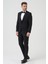 Phoenix D2406 Slim Fit 6 Drop Likralı Damatlık Takım Elbise Siyah 4