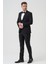 Los Angeles D2402 Slim Fit 6 Drop Damatlık Takım Elbise Siyah 2