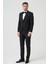 Los Angeles D2402 Slim Fit 6 Drop Damatlık Takım Elbise Siyah 4