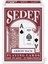 Sedef Jumbo Index Iskambil Oyun Kart Destesi - Kırmızı 1