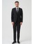 Chicago TY234 Slim Fit 6 Drop Yelekli Takım Elbise Siyah 1